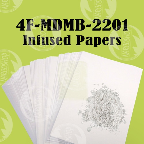 4F-MDMB-2201 LIQUID INFUSED PAPERS